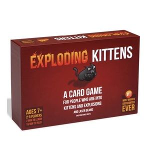 Brand New and Sealed in Package EXPLODING KITTENS GAME - ORIGINAL